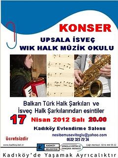 Upsala �sve� Wik Halk M�zi�i Okulu Konseri